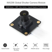 Modulo fotocamera monocromatica da 1,6 MP con otturatore globale M12, 32427