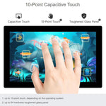 Schermo touch screen 9 pollici 720x1280 IPS vetro temperato