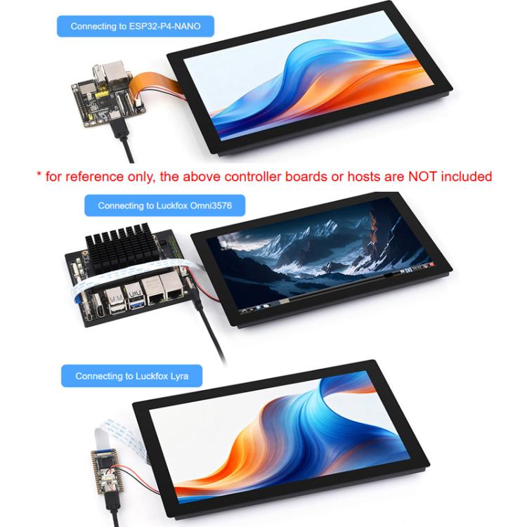 Schermo touch screen 9 pollici 720x1280 IPS vetro temperato