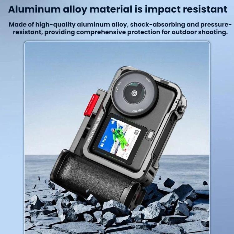 Kit di telaio protettivo esteso Flymile per DJI Osmo Action 6, AC6017 Silver
