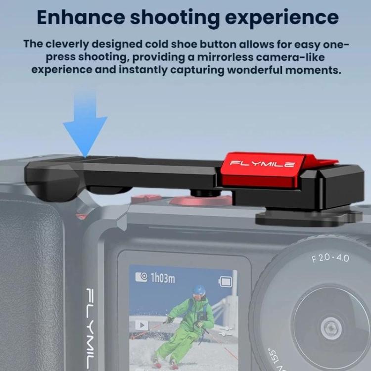 Kit di telaio protettivo esteso Flymile per DJI Osmo Action 6, AC6016 Black