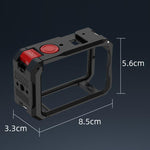 Custodia protettiva in metallo con gabbia Flymile per fotocamera DJI Osmo Action 6., AC6001