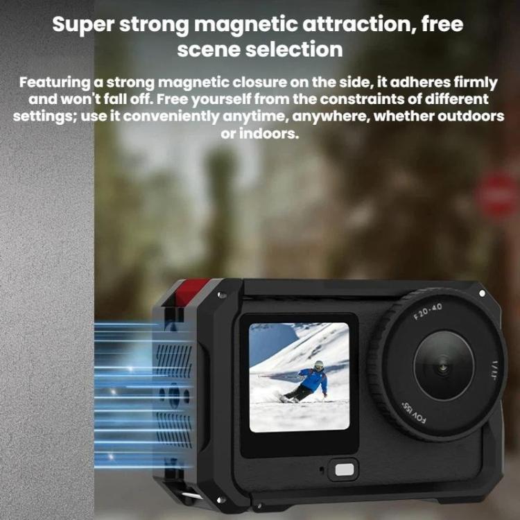 Custodia protettiva in metallo con gabbia Flymile per fotocamera DJI Osmo Action 6., AC6001