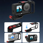 Custodia protettiva in metallo con gabbia Flymile per fotocamera DJI Osmo Action 6., AC6001