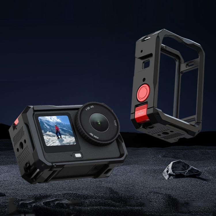 Custodia protettiva in metallo con gabbia Flymile per fotocamera DJI Osmo Action 6., AC6001