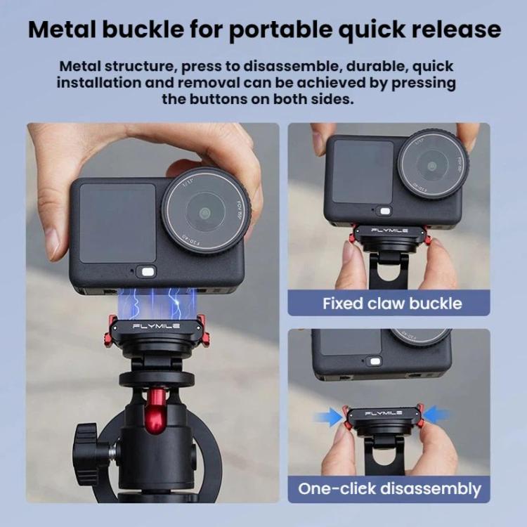 Per DJI Osmo Action 6 / Nano Flymile Clip di estensione magnetica bidirezionale