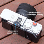 Impugnatura protettiva antiscivolo Flymile per slitta a contatto caldo per Fujifilm X-E5 Flymile