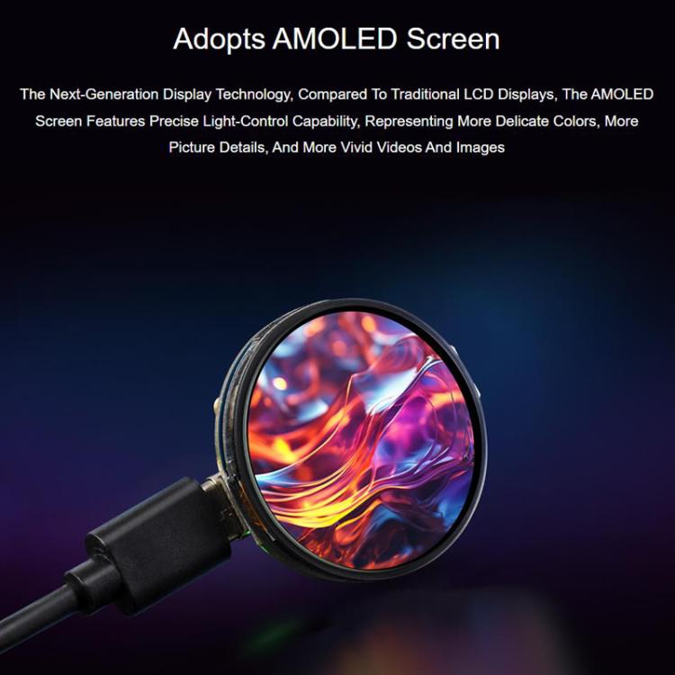 Scheda sviluppo display AMOLED touch 1,32" 466x466