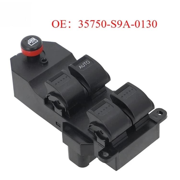 Interruttore principale alzacristalli per Honda CR-V 2002-2006, codice 35750S9A0130, 35750S9A0130