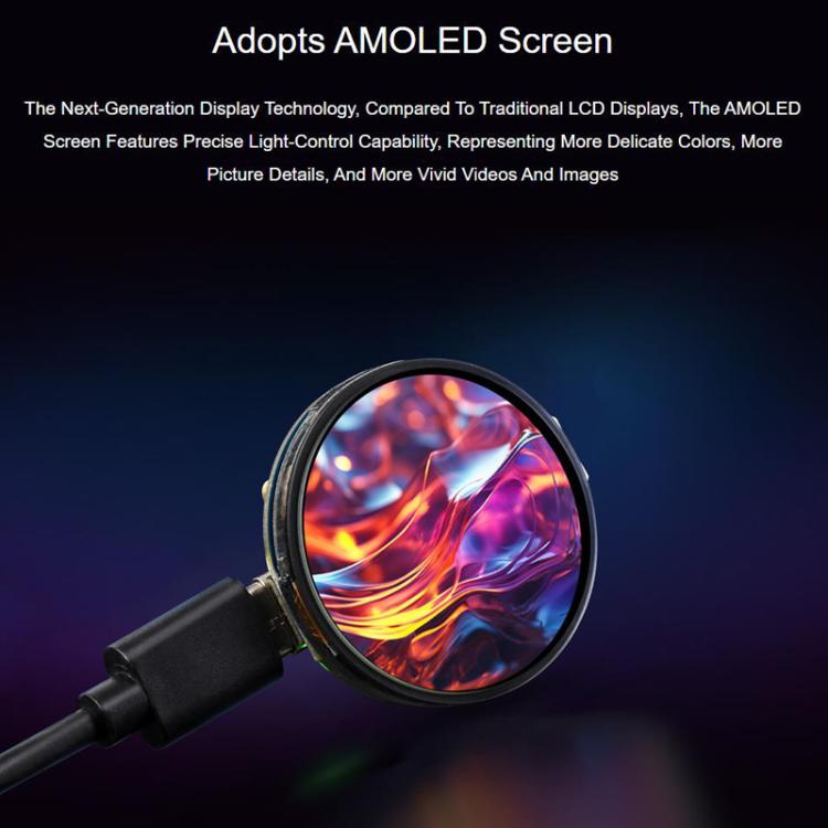 Scheda sviluppo display touch AMOLED 1,32" 466x466