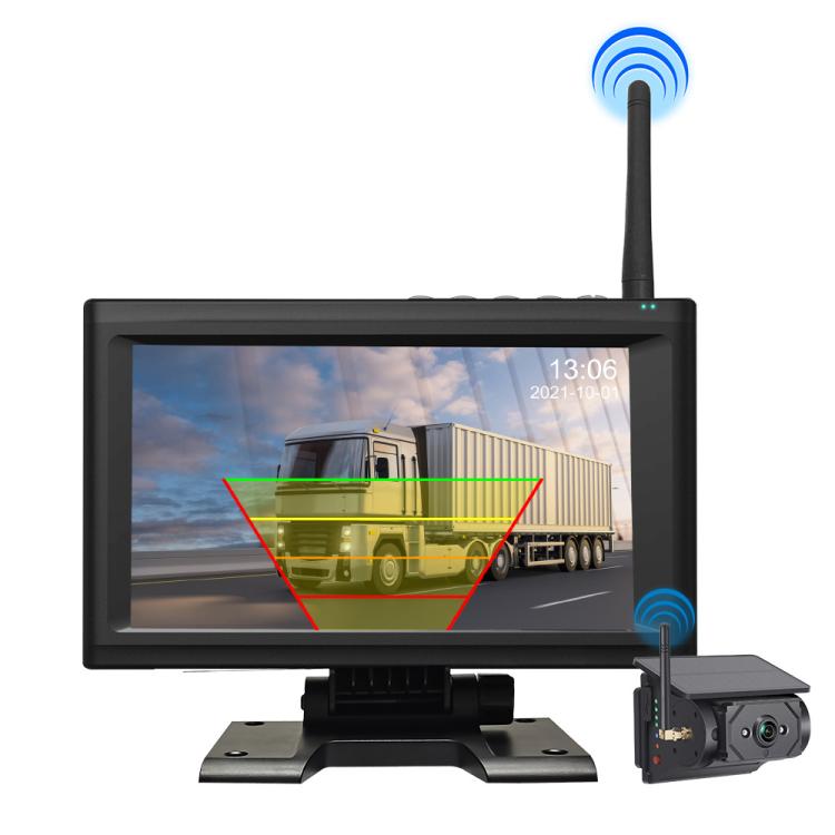 Telecamera da cruscotto wireless auto HD con ricarica solare