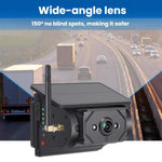 Videocamera di retromarcia HD wireless WIFI ad energia solare magnetica per auto.