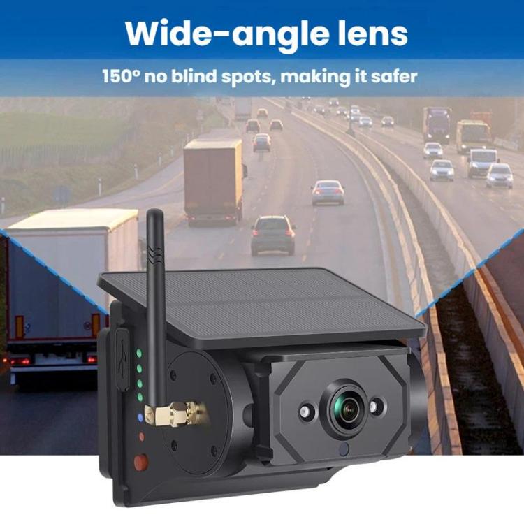 Videocamera di retromarcia HD wireless WIFI ad energia solare magnetica per auto.