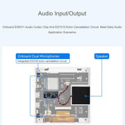 WAVESHARE ESP32-S3-Touch-LCD-4B Smart Box da 4 pollici con interfaccia RGB e touch screen a 5 punti.