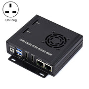 Scheda di espansione a doppia porta di rete WAVESHARE CM5 per Raspberry Pi, con supporto per modulo di comunicazione 4G/5G., EU Plug, US Plug, UK Plug