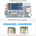 Scheda espansione doppia porta rete per Raspberry Pi CM5