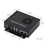 Scheda espansione doppia porta rete Gigabit 2.5G per Raspberry Pi