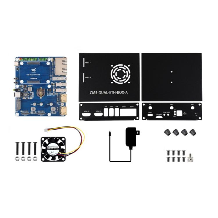 Scheda espansione doppia porta rete Gigabit 2.5G per Raspberry Pi
