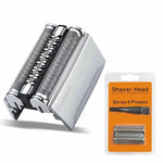 Testina di ricambio per rasoi Braun Serie 5 modelli 5020S / 5030S / 5145S / 5147S, 52B, 52S