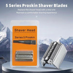 Testina di ricambio per rasoi Braun Serie 5 modelli 5020S / 5030S / 5145S / 5147S, 52B, 52S