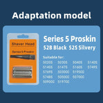 Testina di ricambio per rasoi Braun Serie 5 modelli 5020S / 5030S / 5145S / 5147S, 52B, 52S