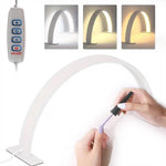 Lampada unghie 5V con dimmer e 3 colori luce 24W USB