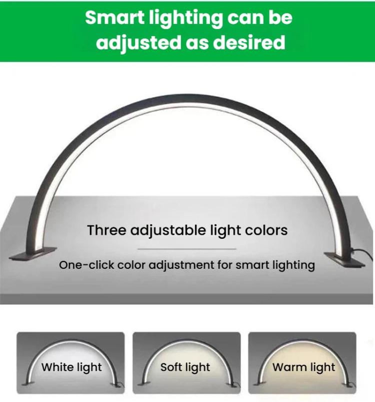 Lampada unghie 5V con dimmer e 3 colori luce 24W USB