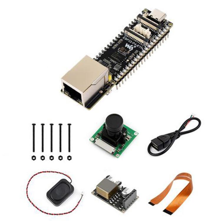 Scheda sviluppo ESP32-P4 con porta Ethernet RJ45 100 Mbps
