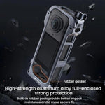 Custodia protettiva in metallo PGYTECH Rabbit Cage per Insta360 X4 Air