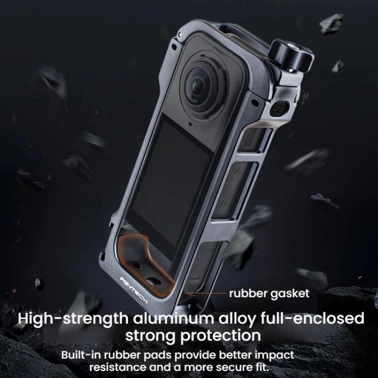 Custodia protettiva in metallo PGYTECH Rabbit Cage per Insta360 X4 Air