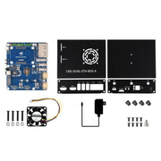 Scheda base WAVESHARE Gigabit / 2.5G Dual Ethernet per Raspberry Pi CM5, EU Plug, UK Plug, US Plug