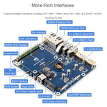 Scheda base Waveshare Dual Ethernet per Raspberry Pi CM5