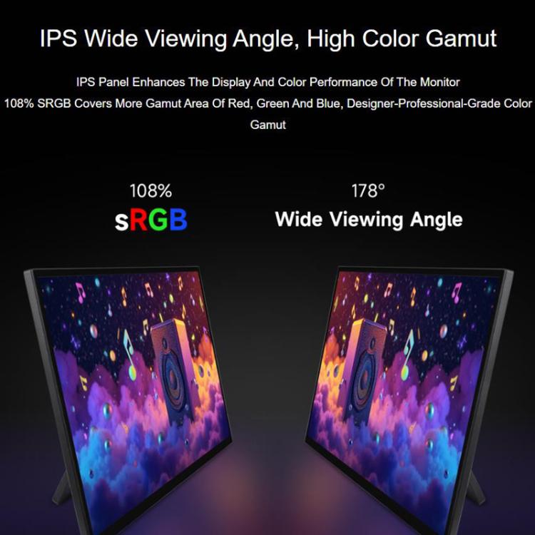 Monitor touch IPS 18,5 pollici Full HD 120Hz con Type-C