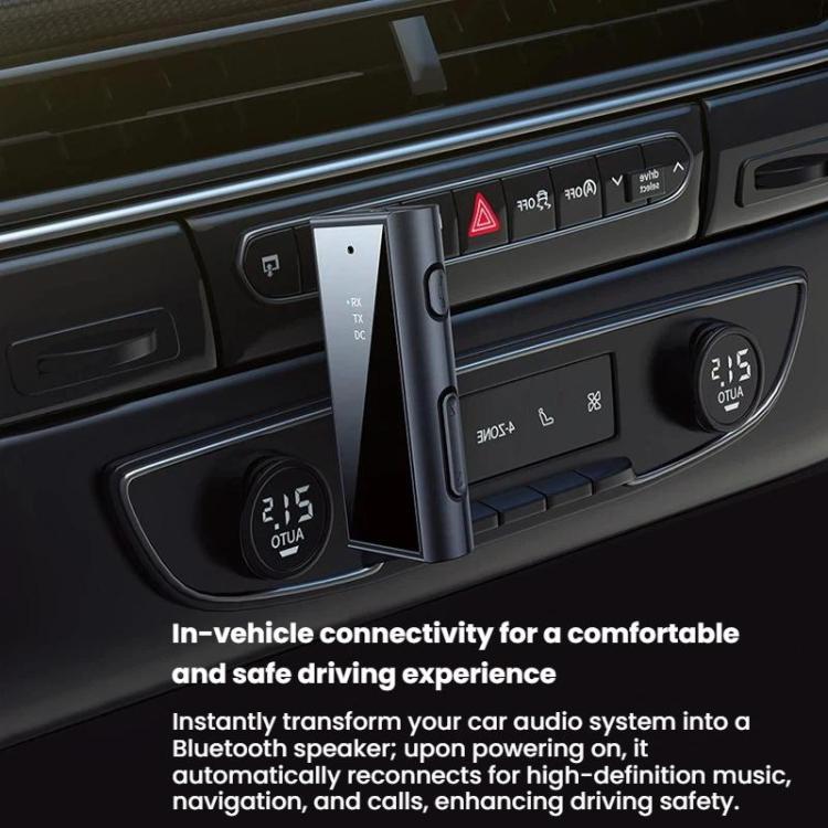 Adattatore audio AUX Bluetooth per autoradio, trasmettitore/ricevitore., C22