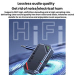 Trasmettitore/ricevitore audio Bluetooth 5.4 AUX per auto, JS1