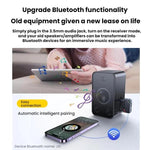 Trasmettitore/ricevitore audio Bluetooth 5.4 AUX per auto, JS1