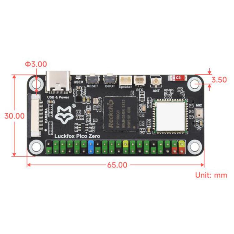 Scheda sviluppo Linux ARM Cortex-A7 con NPU 1 TOPS