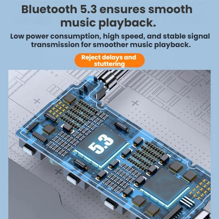 Adattatore audio Bluetooth per auto con ingresso AUX da 3,5 mm, C57