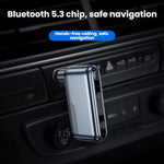 Adattatore audio Bluetooth per auto con ingresso AUX da 3,5 mm, C57