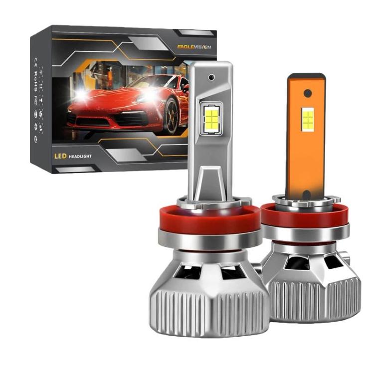 Confezione da 2 fari a LED per auto impermeabili IP68 da 30W 3000LM, A5 H7, A5 H4, A5 H11, A5 H1, A5 9005, A5 9006