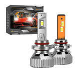 Confezione da 2 fari a LED per auto impermeabili IP68 da 30W 3000LM, A5 H7, A5 H4, A5 H11, A5 H1, A5 9005, A5 9006
