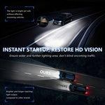 Confezione da 2 fari a LED per auto impermeabili IP68 da 30W 3000LM, A5 H7, A5 H4, A5 H11, A5 H1, A5 9005, A5 9006