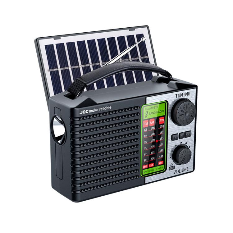 Radio solare portatile JOC TG-099BT-S con Bluetooth