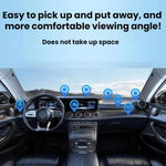 Supporto magnetico pieghevole e girevole per telefono da cruscotto, compatibile con navigatore auto., D63
