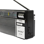 Radio portatile multibanda BAIJIALI BJL-667 con manopole