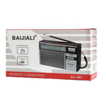 Radio portatile multibanda BAIJIALI BJL-667 con manopole