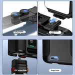 Accessori di espansione per gabbia per fotocamera Insta360 Ace Pro / 2 Flymile, Universal Holder, Set Plastic Version