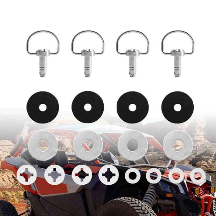 Kit di conversione UTV da 4 pezzi / Set Kit bulloni tetto per CAN-AM X3, Bolt Kit