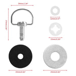 Kit di conversione UTV da 4 pezzi / Set Kit bulloni tetto per CAN-AM X3, Bolt Kit