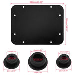 Copertura scarico e rivestimento portellone posteriore per Jeep Wrangler JK